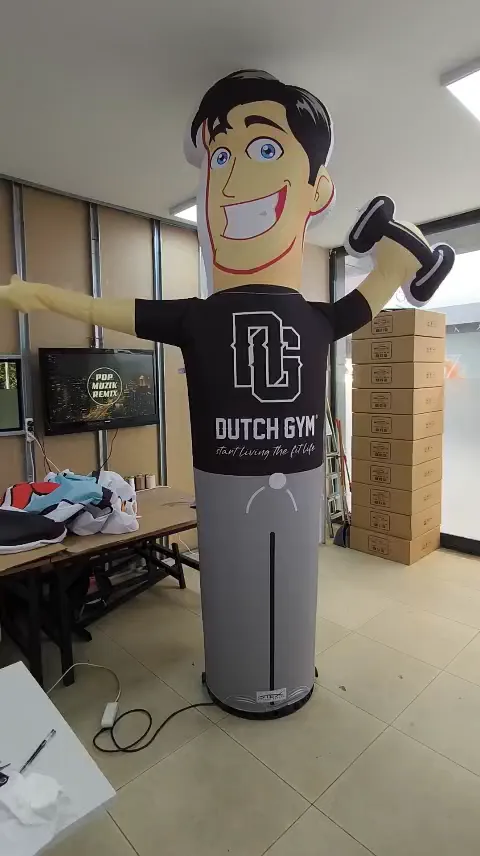 Dutch Gym — Движущаяся фигура атлета