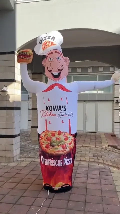 Kowa's Kitchen — Фигура пиццайоло с продуктом